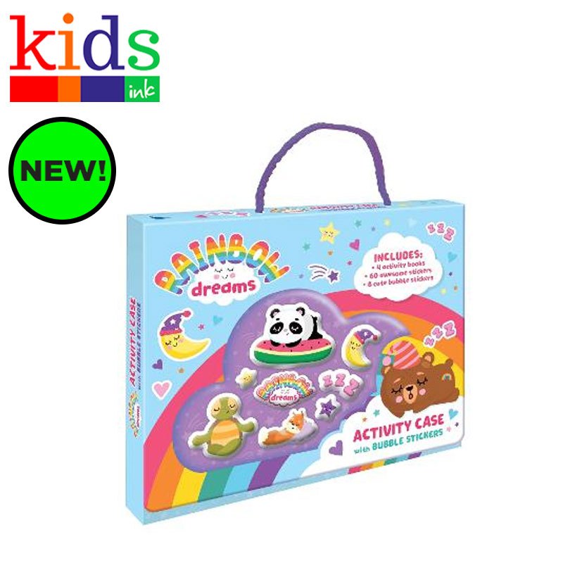 Rainbow Dreams: Bubble Sticker Activity Case - Kids Ink | Shopee ...