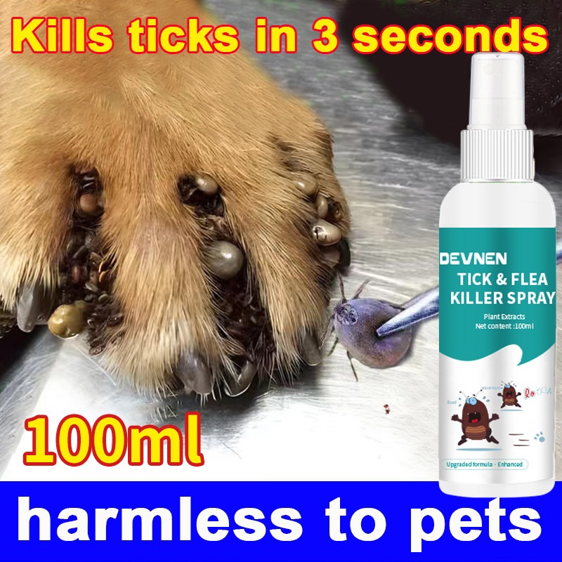 DEVNEN Dog Spray For Tick And Flea Garapata Killer Gamot Sa Kuto Ng Aso ...