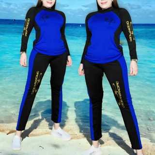 L-5XL Plus Size Swimming Leggings Long Pants UV Protective Tights Women Men  Unisex Swimwear Surfing Snorkeling Rash Guard Pants