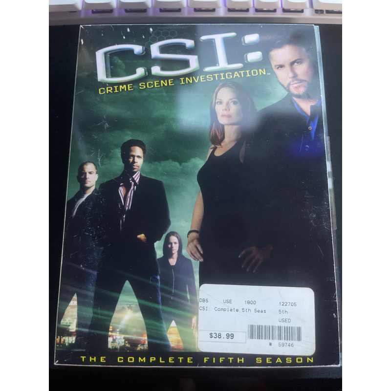 USED - DVD - CSI: Crime Scrne Investigation The Complete Fifth Season ...