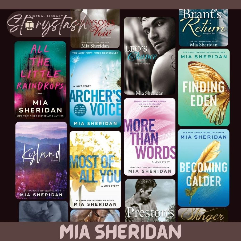 Mia Sheridan Books - Archer's Voice, All the Little Raindrops, Most of ...