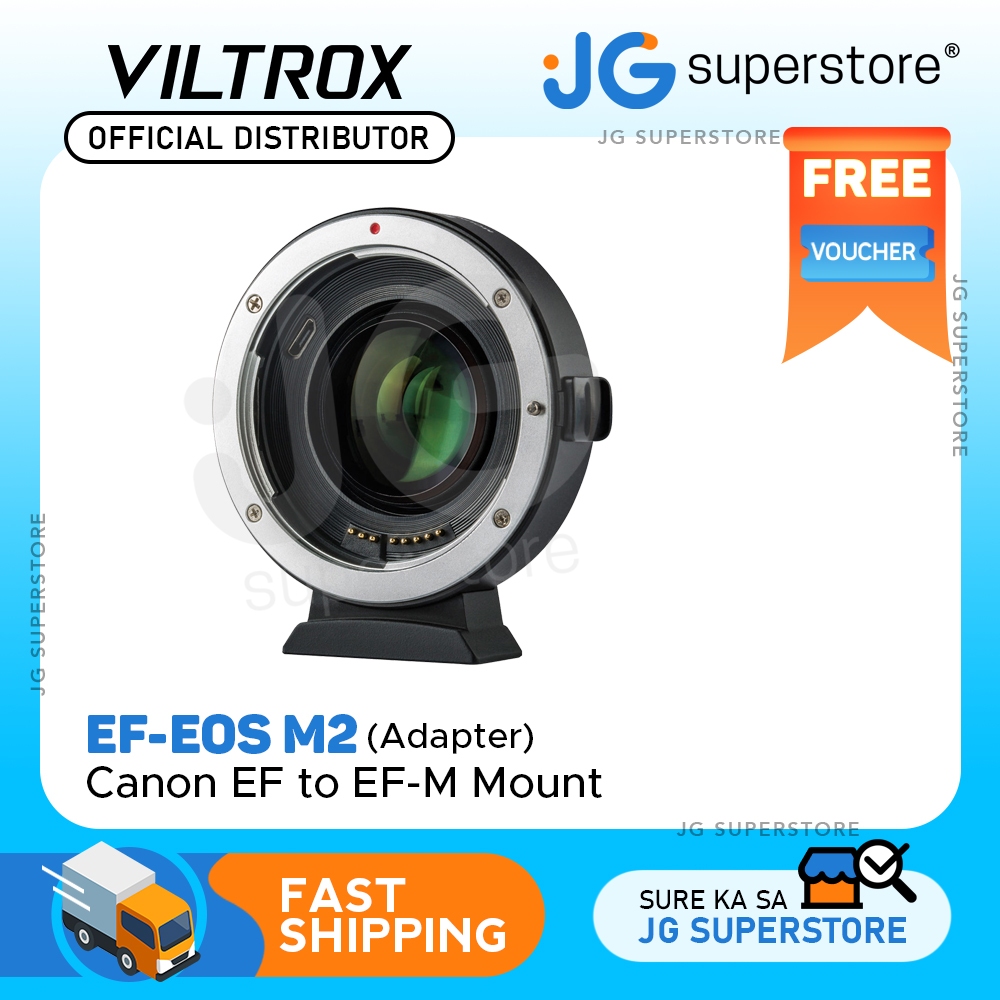 Viltrox EFEOS M2 0.71x Speed Booster Lens Adapter for Canon EFMount Lenses to EFMMount