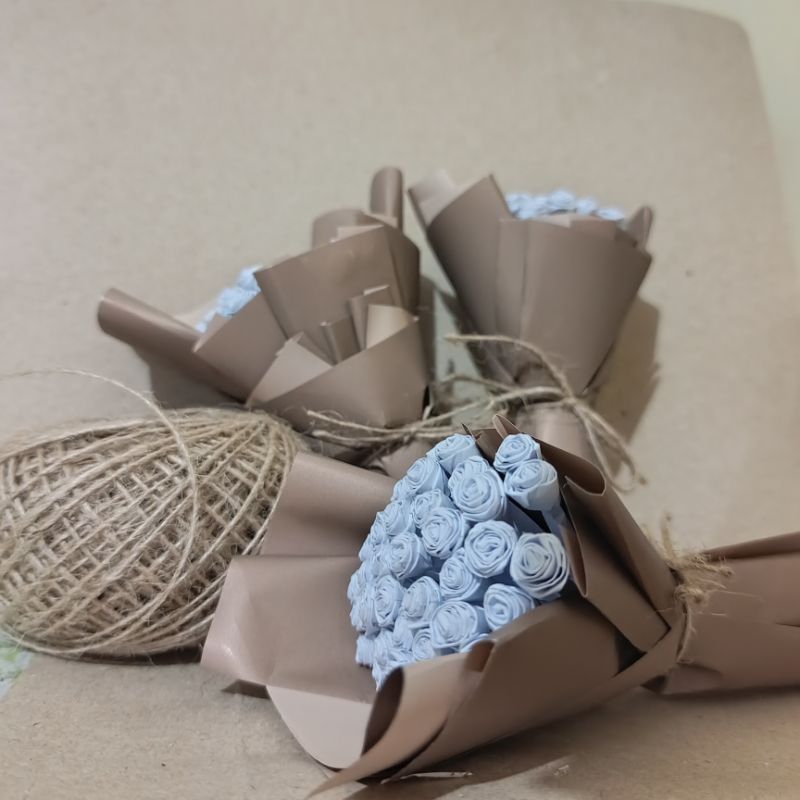 acellia mini paper flower bouquet | new edition | Shopee Philippines