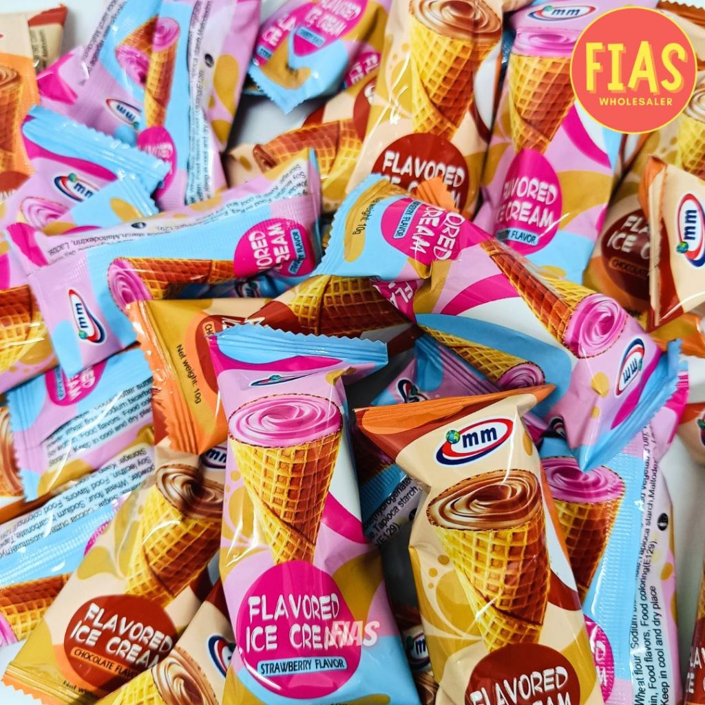 30 pcs Flavored Icecream Wafer Cone | Shopee Philippines