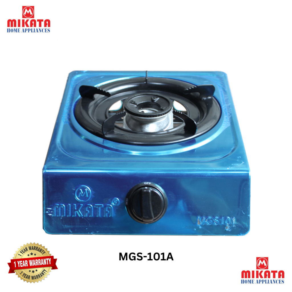 Mikata Mgs 101a Single Burner Black Enamel Trivet Stainless Thick Body Gas Stove Kitchen 9140