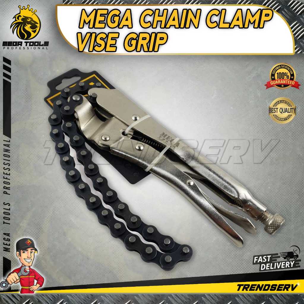 MEGA TOOLS Chain Clamp Locking Pliers MCCLAMP | Shopee Philippines