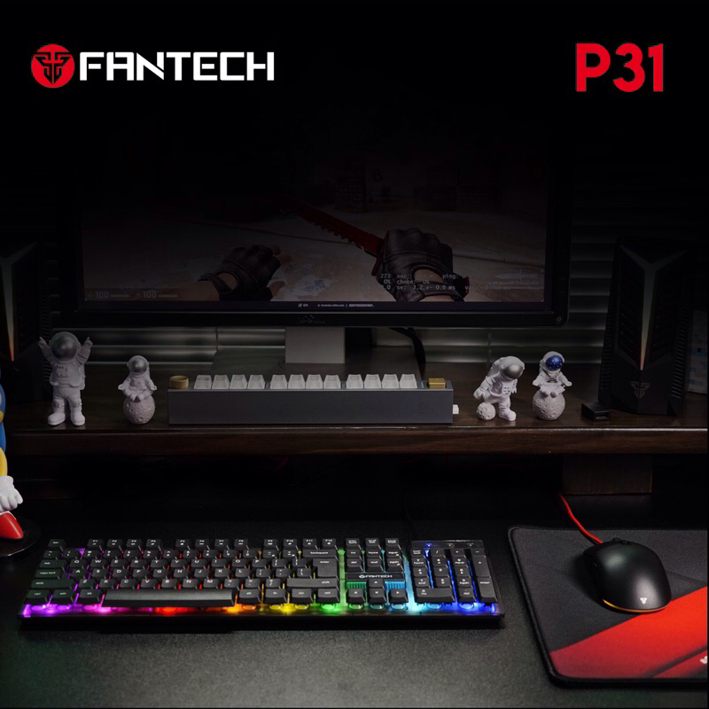 FANTECH P31 HERO 3 in 1 Bundle Gaming Keyboard, Mouse & Mousepad,SHIKARI  K515,KANATA VX9,VIGIL MP356 | Shopee Philippines