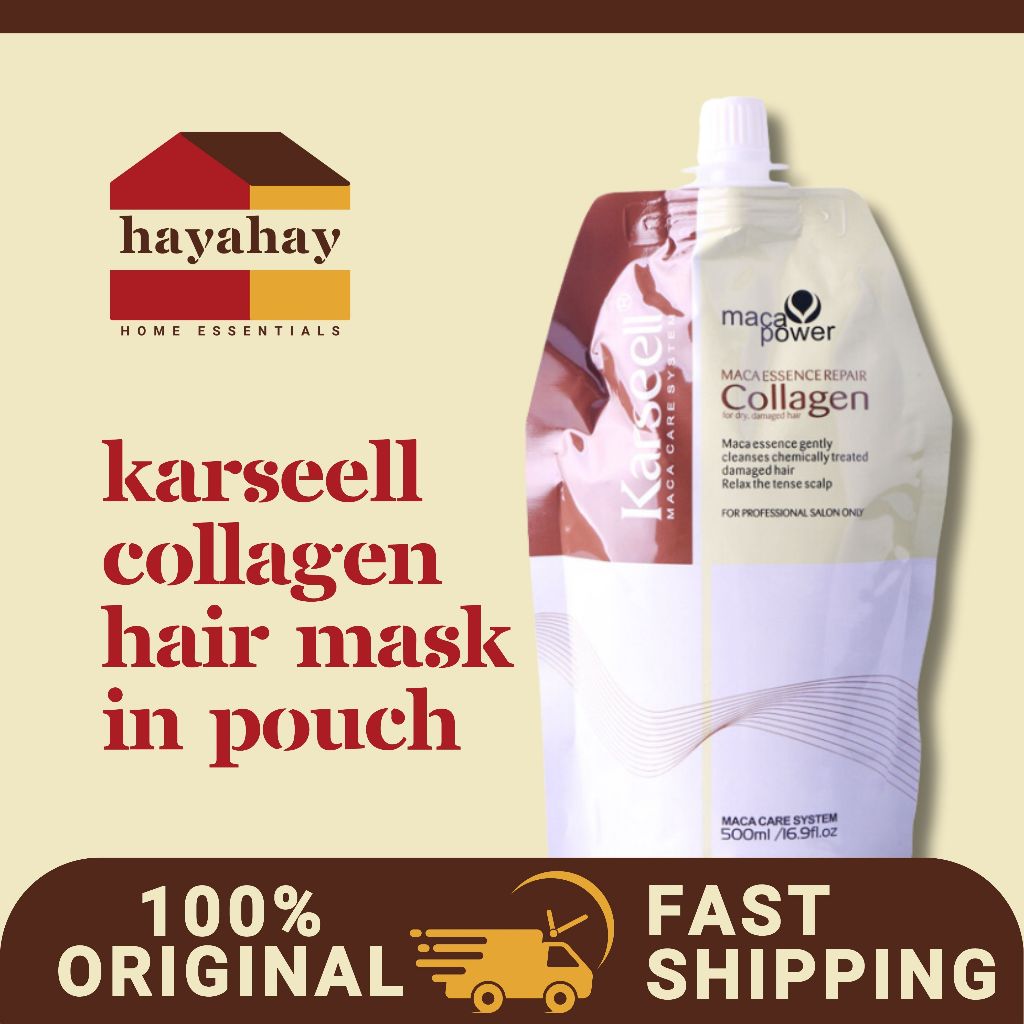 Karseell Collagen Hair Mask in Pouch 500ml | Shopee Philippines