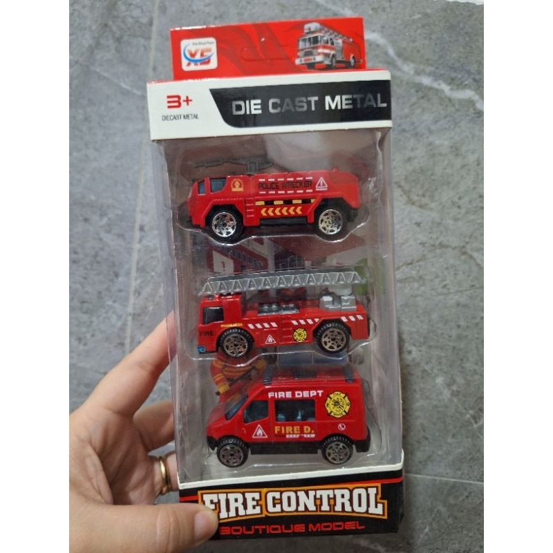 Die Cast Metal Car Fire Control | Shopee Philippines