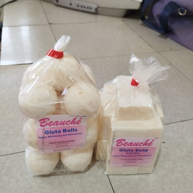 Beauche Gluta balls and hotel size 385/pack | Shopee Philippines