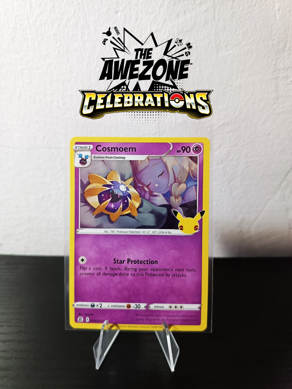 Cosmoem 014/025 [HOLO] CELEBRATIONS Pokemon Card (AUTHENTIC) | Shopee ...