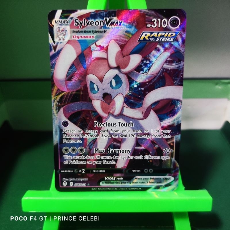 Pokemon TCG - Sylveon Vmax | Shopee Philippines