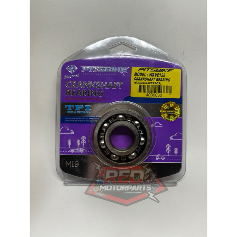 Pitsbike Diamond Crankshaft Bearing for Wave 125/Xrm 125/Rs125 Shopee