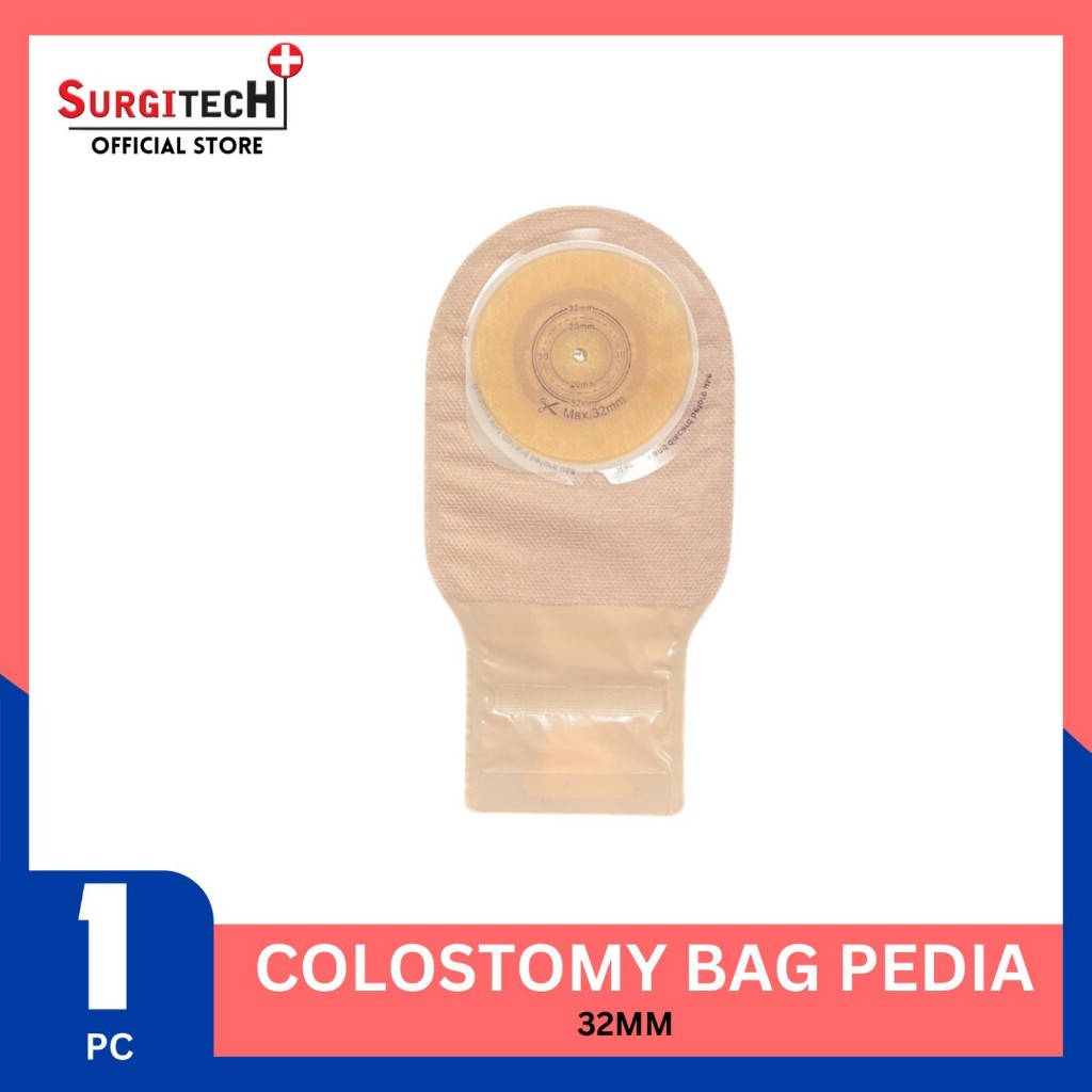 Surgitech Colostomy Bag PEDIA 32mm, 40mm (1pc) | Shopee Philippines