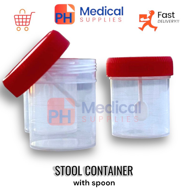 Sterile Specimen Container (Urine/Stool) 60ml with Screw Cap ...