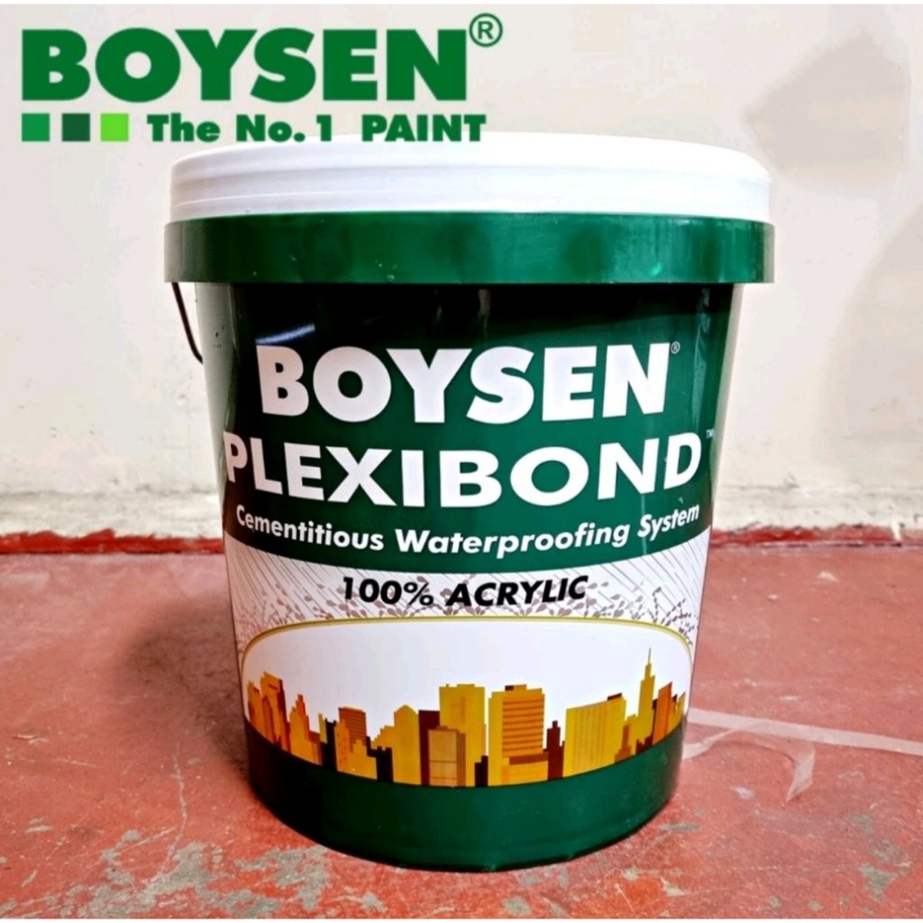 BOYSEN Plexibond Waterproofing System 16L / Pail Shopee Philippines