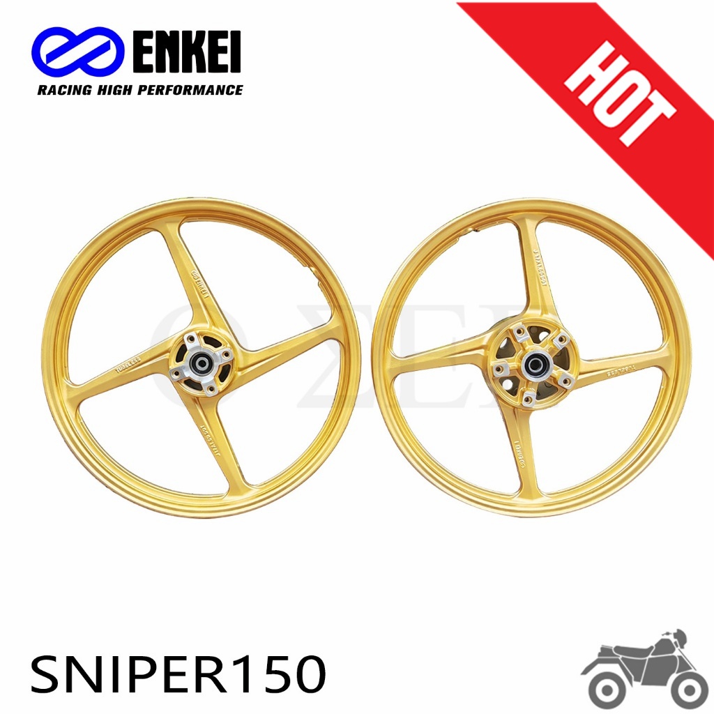 ENKEI 4 Spokes Mags FOR SNIPER150 Y16 Y15 SNIPER155 F1.6*17 R1.6*17