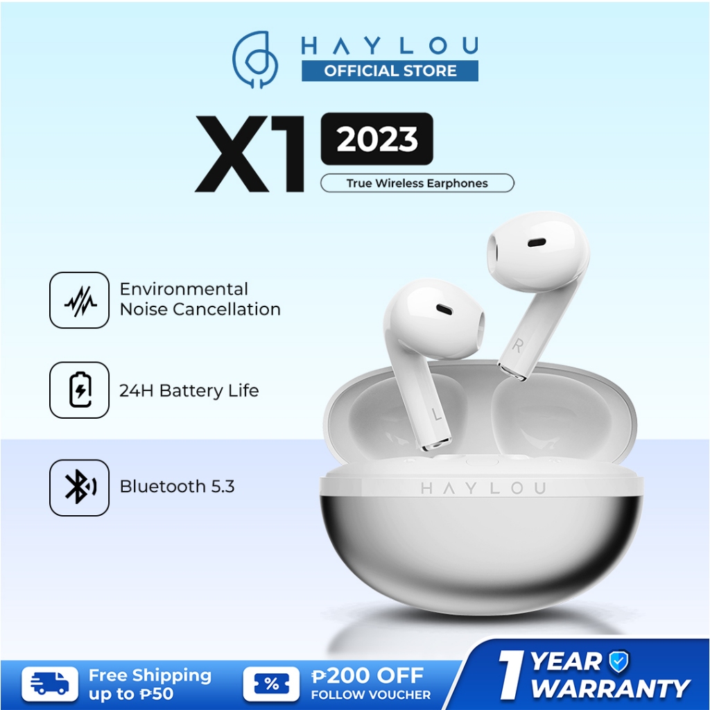 Haylou X1 2023 Tws True Wireless Earphones Bluetooth 53 Noise