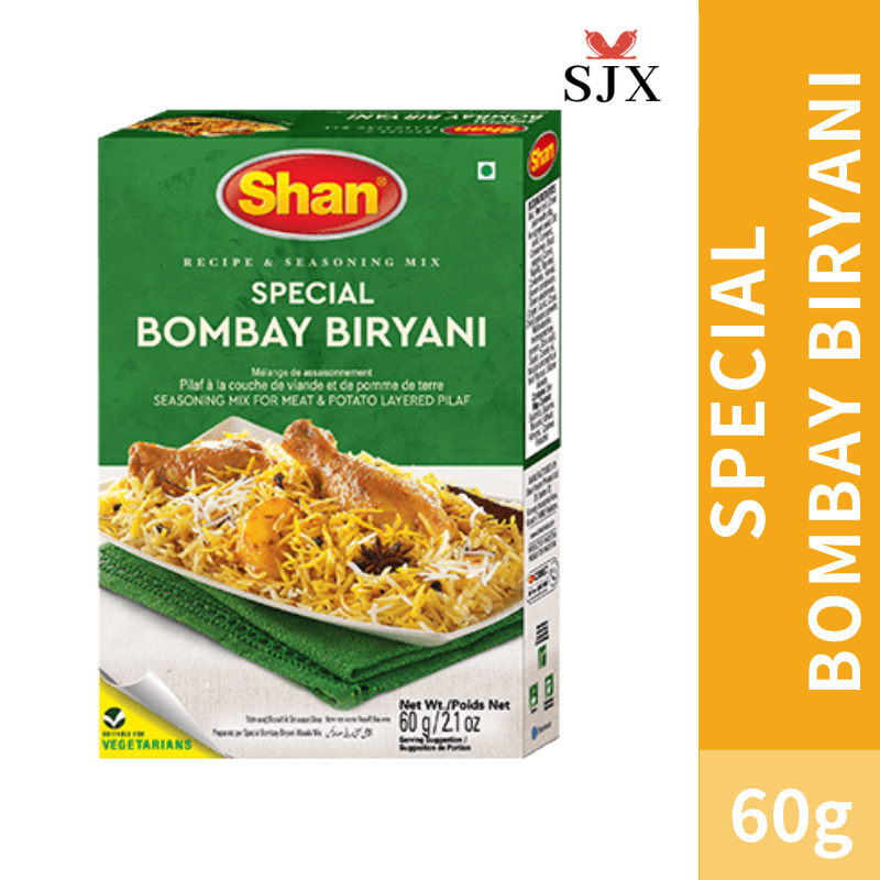 Shan Special Bombay Biryani Mix (60g) - Seasoning | Shopee Philippines