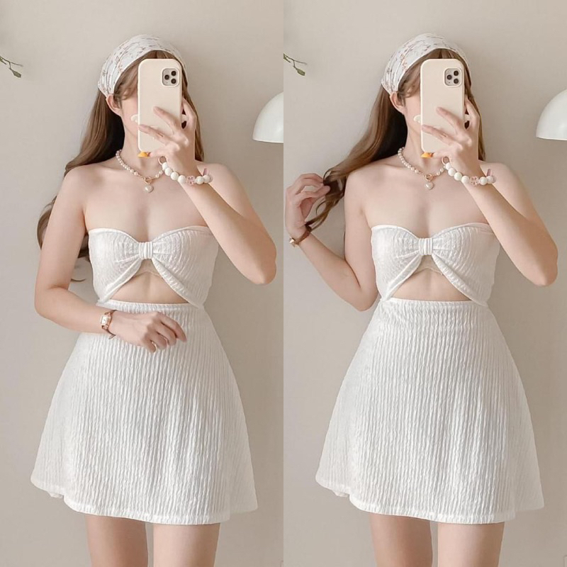 Casual dress shopee online