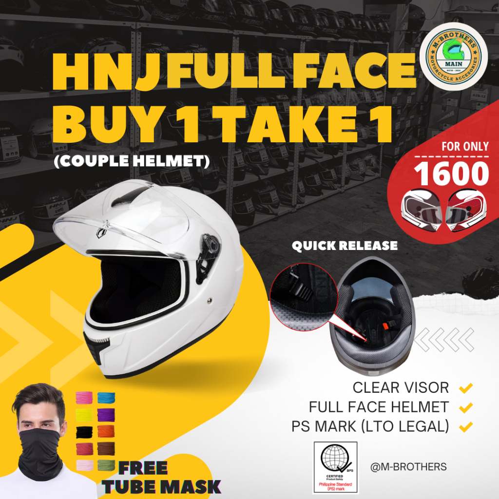 Helmet approved hot sale by lto