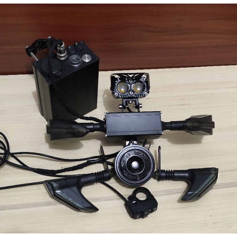 complete light setup for electric scooter Shopee Philippines