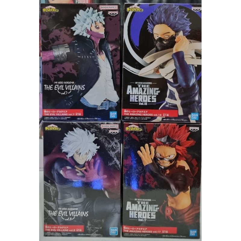 My Hero Academia - Bakugo, Shinso, Dabi, Shigaraki and Eijiro | Shopee ...