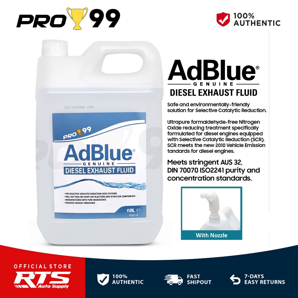Pro-99 Adblue Diesel Exhaust Fluid - DEF ( 20 Liters / 10 Liters ...