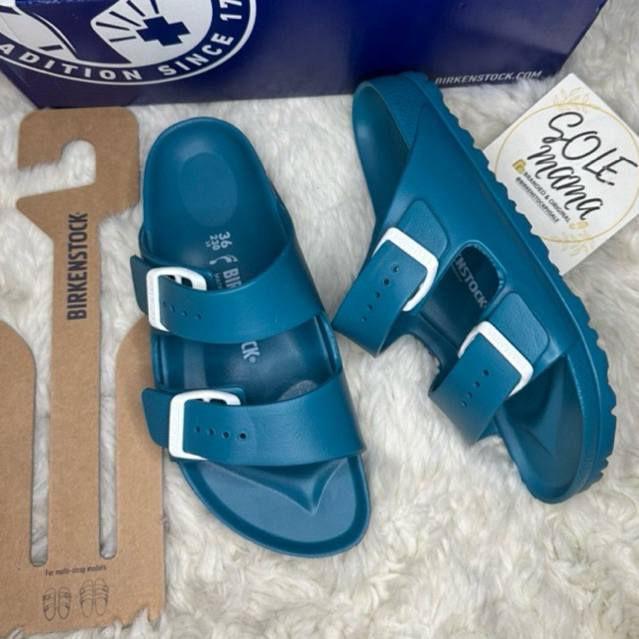 Turquoise birkenstock 2024 arizona eva