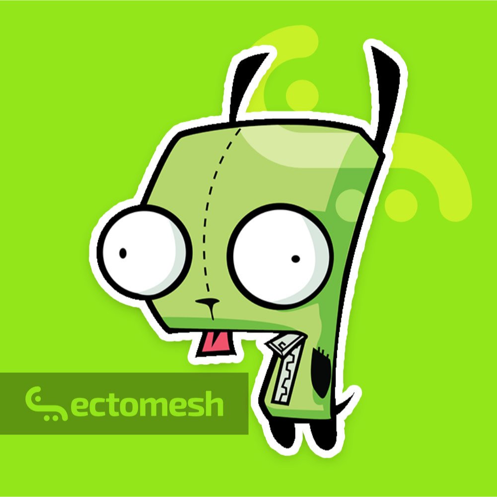 GIR Dog Stand Invader Zim Vinyl Waterproof Sticker Shopee Philippines