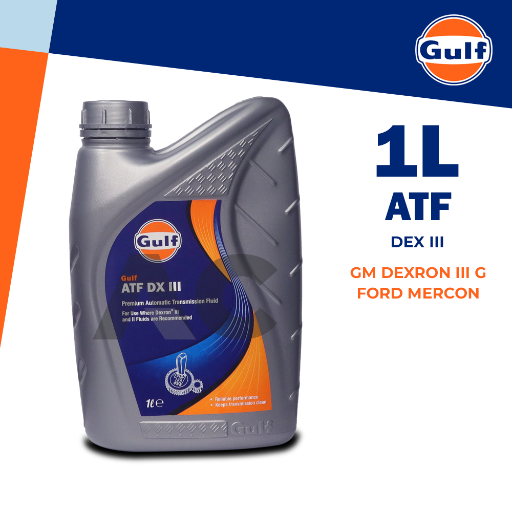 GULF ATF DX III Automatic Transmission Fluid (DEXRON II/III, MERCON