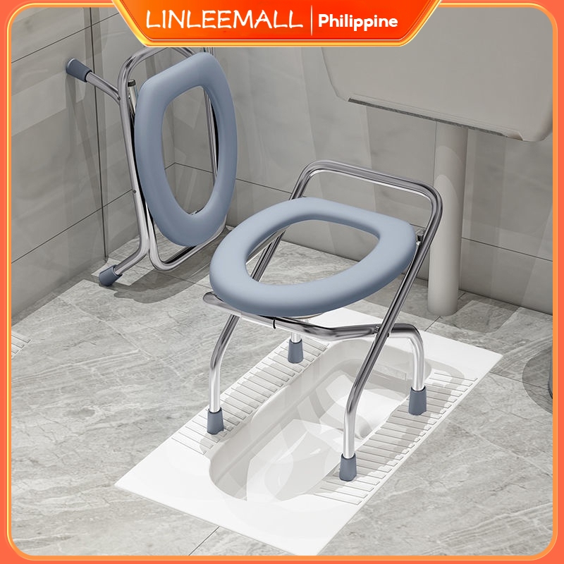 Elderly Commode Chair Movable Bath Commode Chair Bath Chair Pregnant