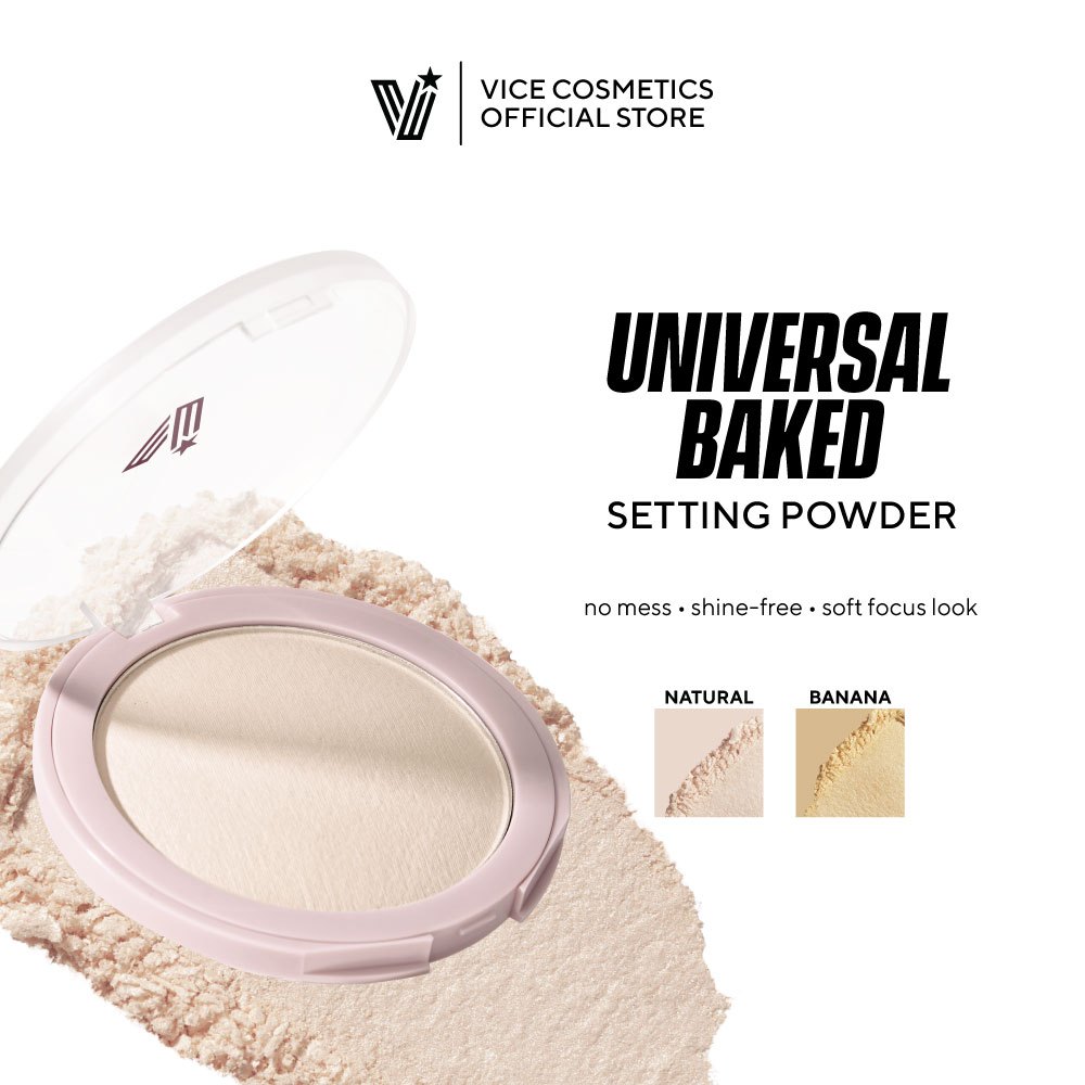 Vice Cosmetics Universal Fix Baked Setting Powder | Shopee Philippines