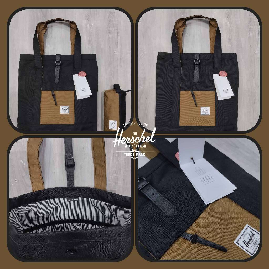 Herschel Market Totebag Laptop Bag 16 Liters with FREE Pouch Limited Only