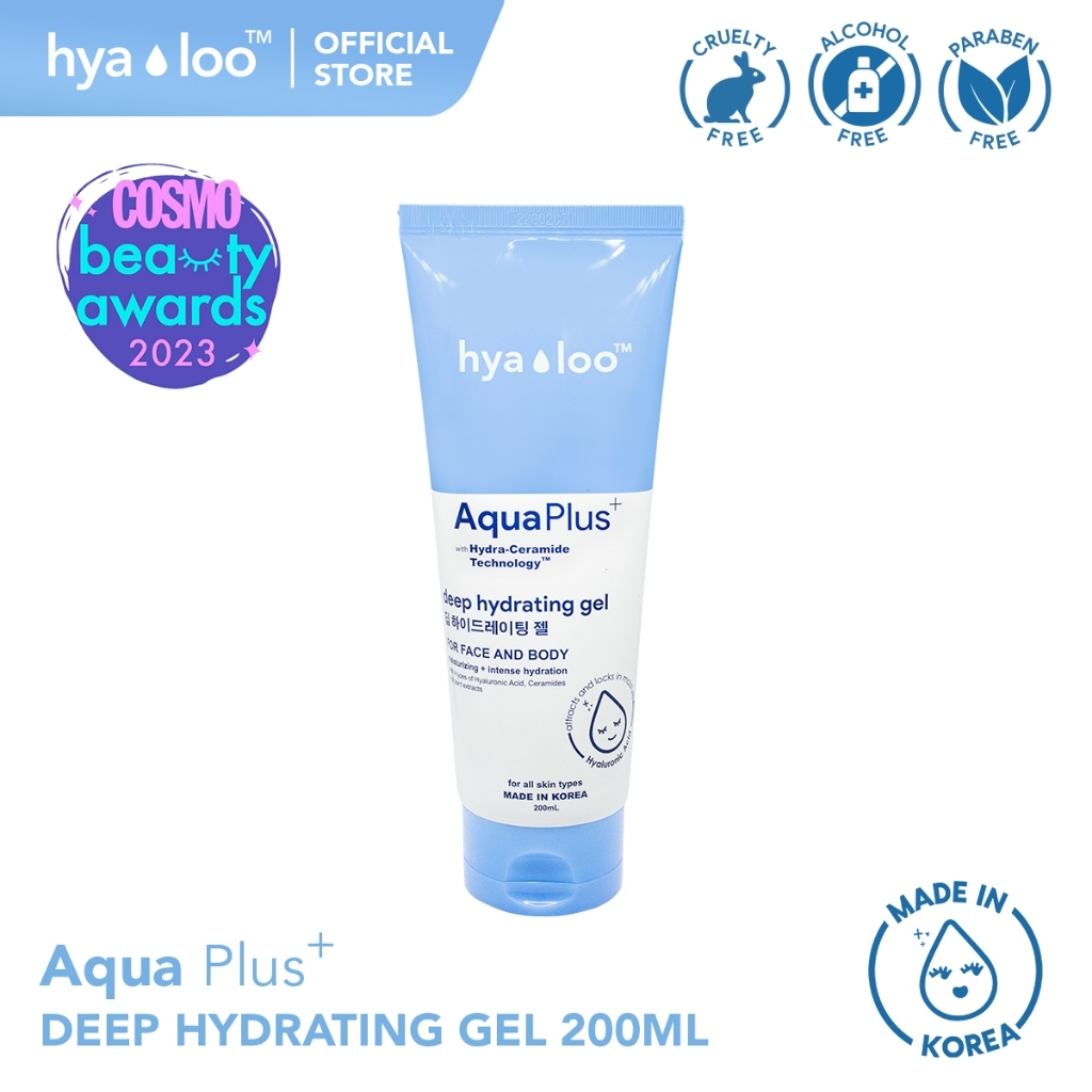 Hyaloo Aqua Plus Deep Hydrating Gel 200ml (Moisturizer, Hydrating ...