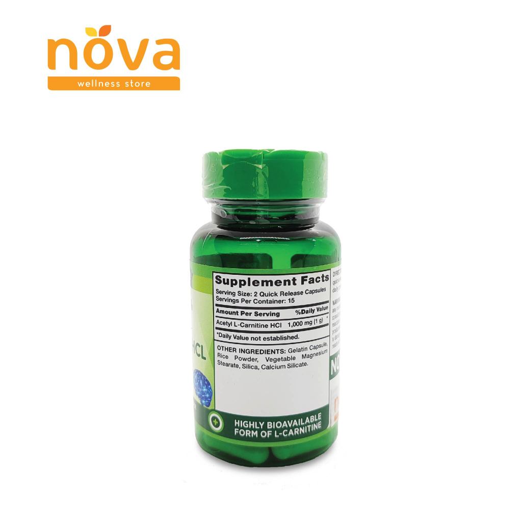 Acetyl L-Carnitine 500mg Capsules - ALCAR | Peak Supps® UK