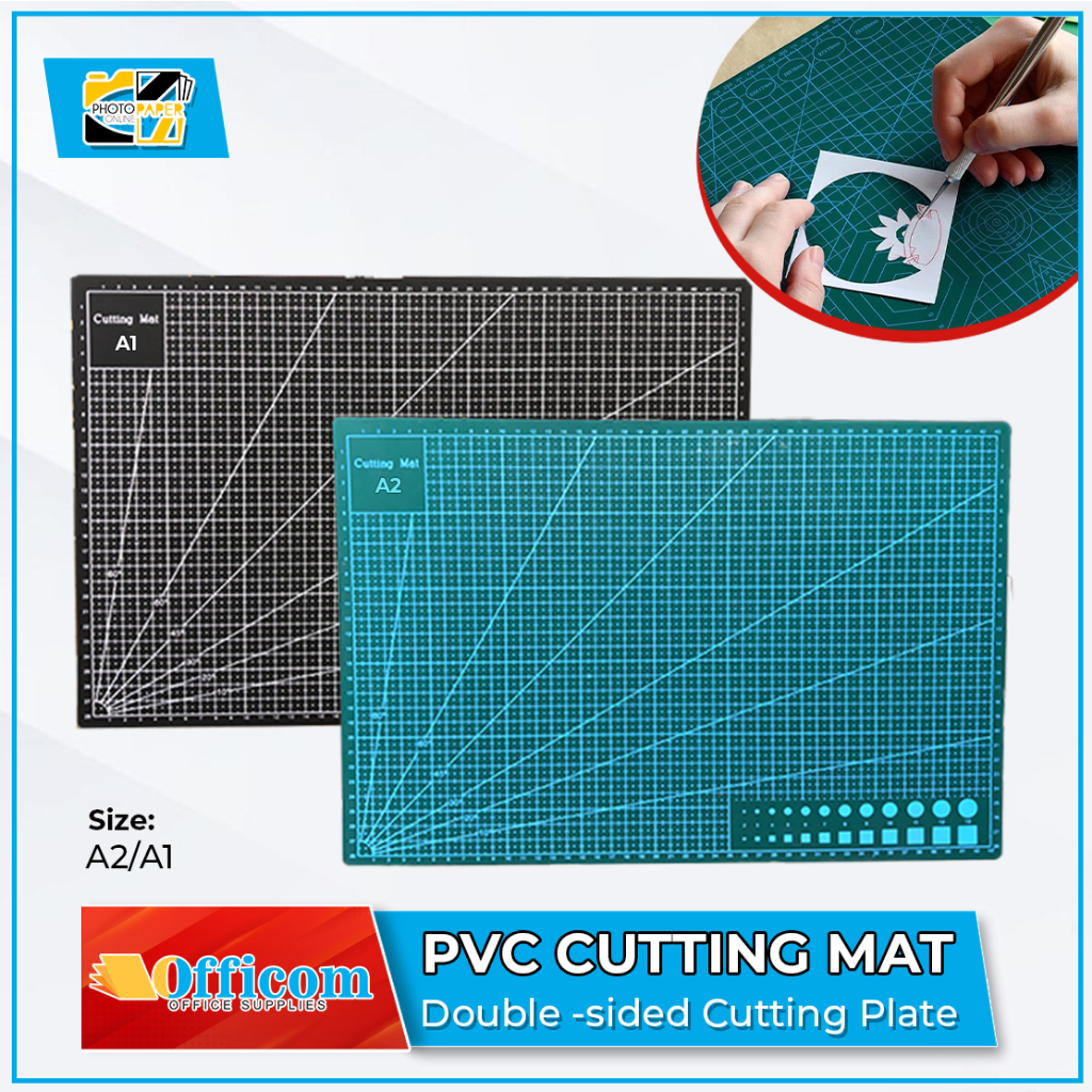 PVC Cutting Mat Self Healing Cutting Pad A2/A1 Size Doublesided