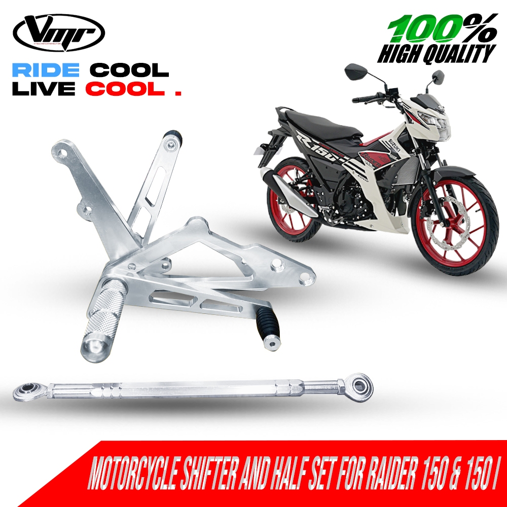 VMR SHIFTER AND HALF SET FOR RAIDER 150/150FI MOTORCYCLE | Shopee ...