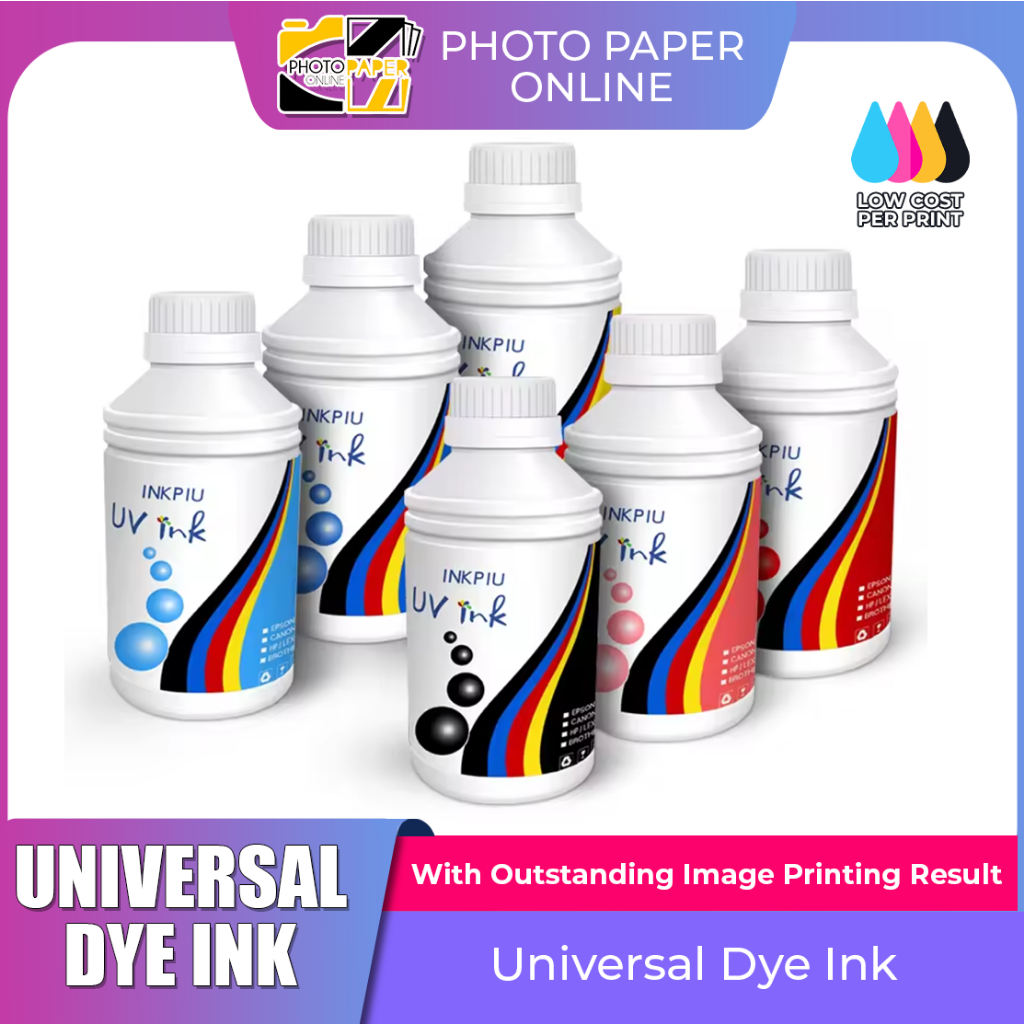 Ml Inkpiu Uv Dye Ink Universal Dye Ink For Inkjet Printers