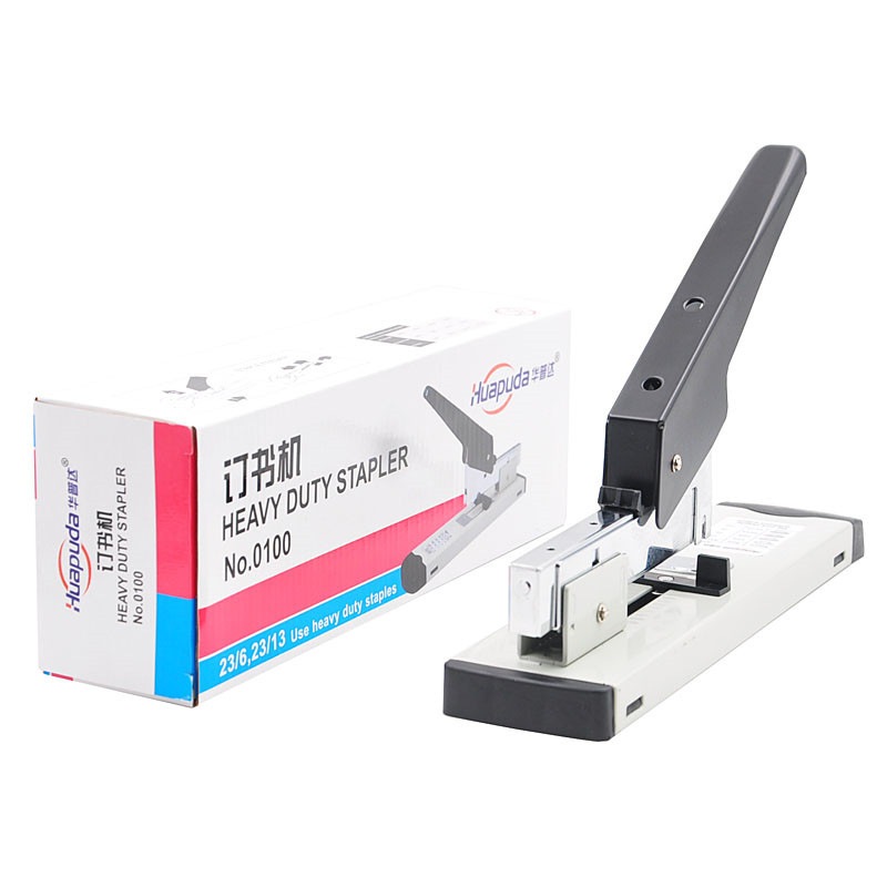 Huapuda Heavy Duty Stapler Up to 120 Sheets Capacity Long Arm