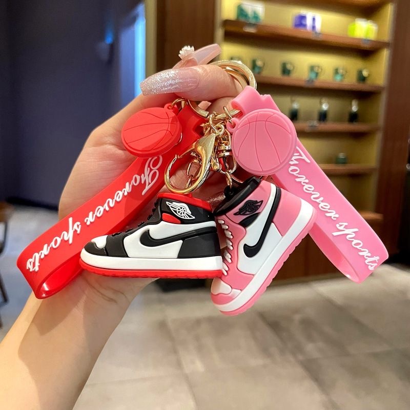 3D AJ Fashion shoes keychain Backpack Pendant Children's toys party ...