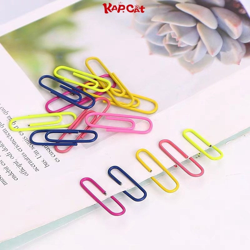 KAPCAT K110 COLOR PAPER CLIP 33mm office //SCHOOL SUPPLIES/GIVEAWAYS ...