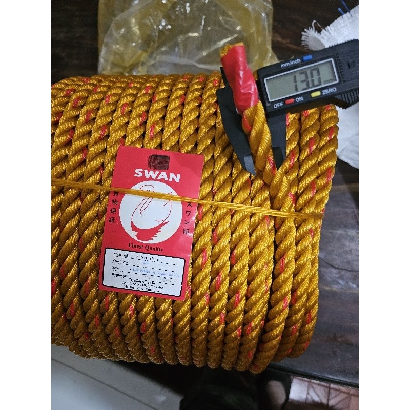 P.E. Rope #26(13mm) | SWAN | ENT | Twine | Lubid | Tali | Nylon Rope ...