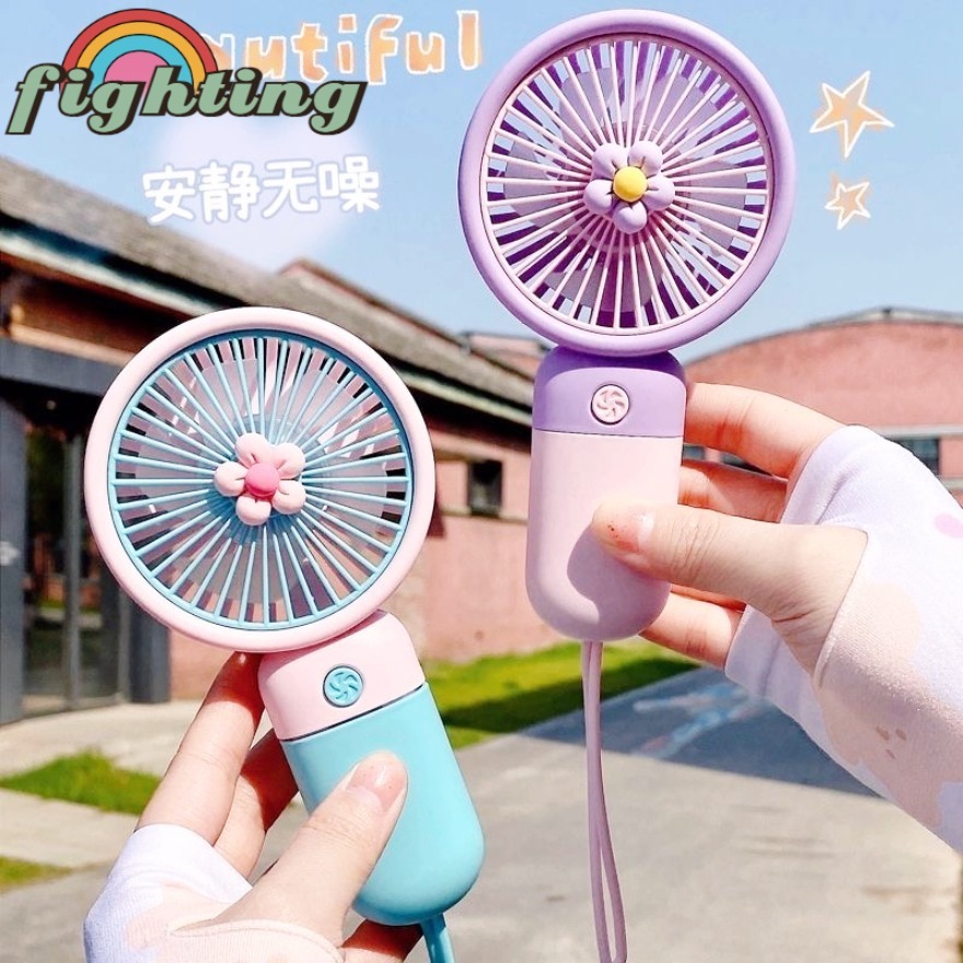 New Mini Fan Rechargeable Mini Travel Outdoor Fan with powerbank for ...