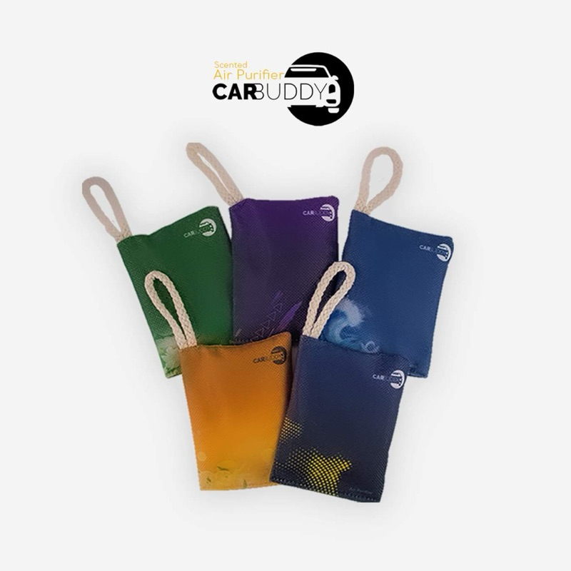 Car Buddy Premium Scented Deodorizer Air Purifying Activated Charcoal