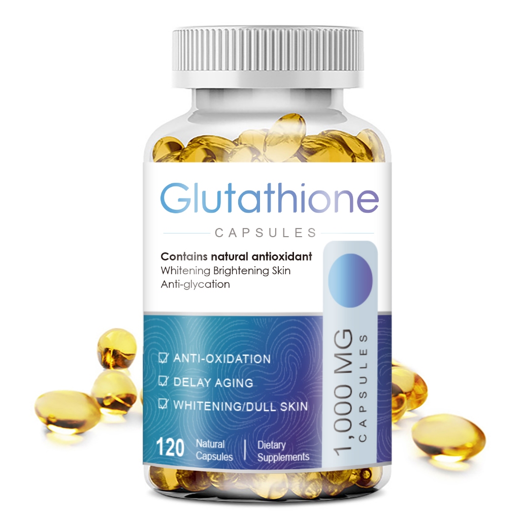 Glutathione Capsules Collagen Skin Whitening Anti Aging Contains