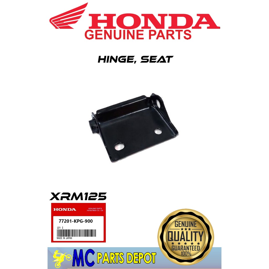 HONDA GENUINE HINGE, SEAT FOR XRM 125 TRINITY ( 77201-KPG-900 ...