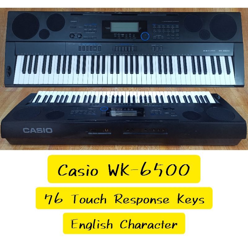 Casio WK 6500 76 Keys
