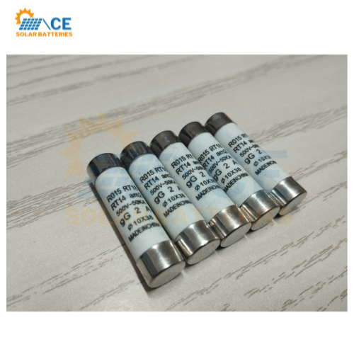 10PCS RO15 RT18 - 10x38 Fast Blow Ceramic Fuse 10x38mm Fuse 500V 1A 2A ...