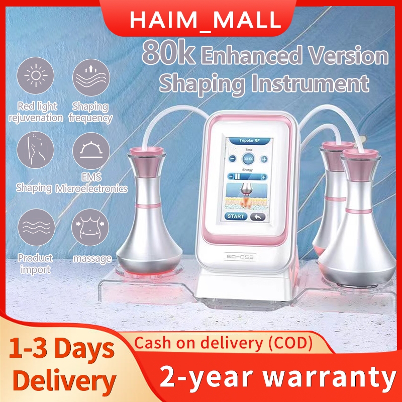 3 in 1 80K Multipolar RF Ultrasonic Body Slimming Machine Cavitation ...